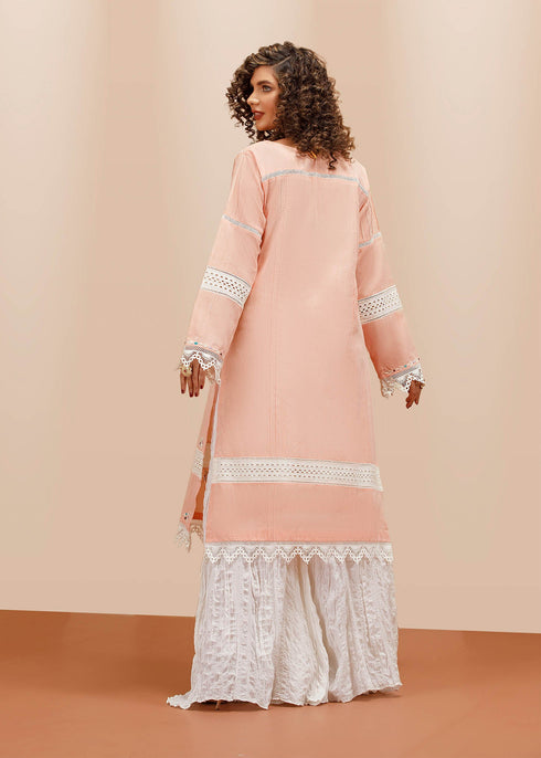 Pink Khaddi Lawn