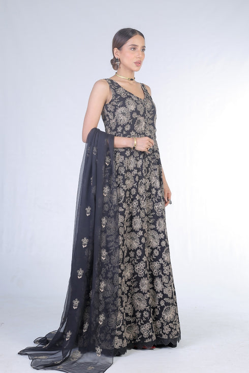 Stitched by Women Dresses | RUSSIAN FLORAL-01