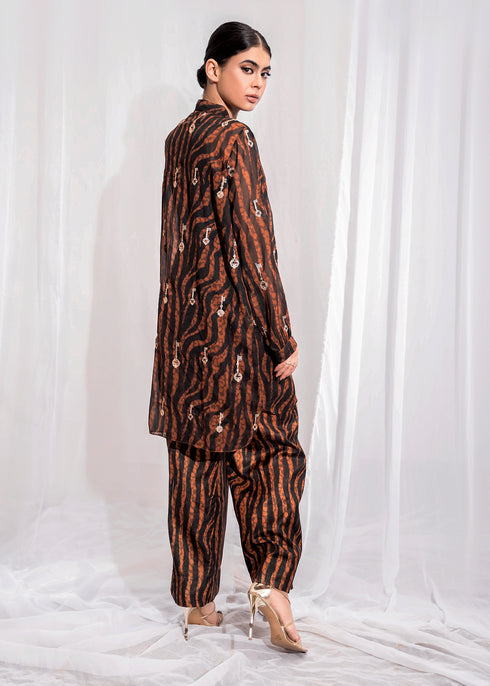 Zebra Pattern Co-ord Set