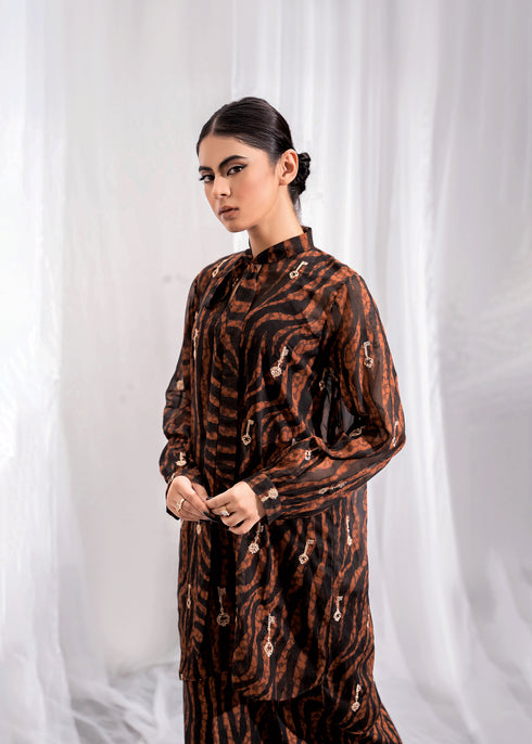 Zebra Pattern Co-ord Set