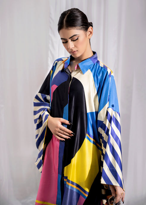 Abstract Printed Outfit