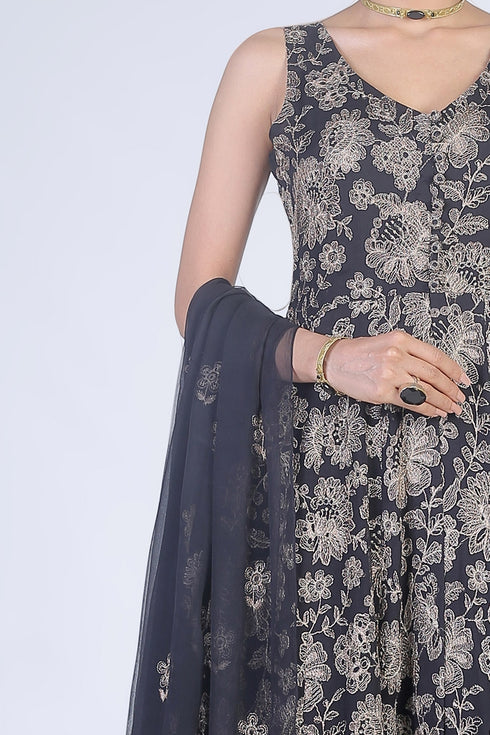 Stitched by Women Dresses | RUSSIAN FLORAL-01