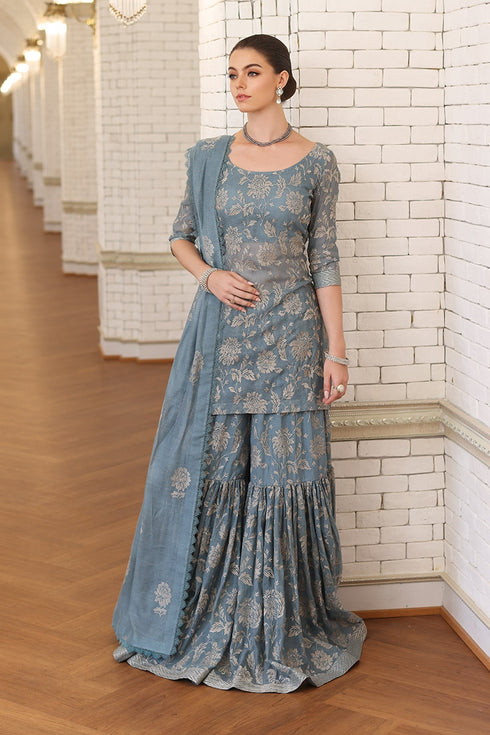 Stitched by Women Dresses | SHINY FLOWERS-01