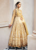 Gold Anarkali Flared Gown