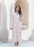 Powder Pink Shirt with Organza Dupatta