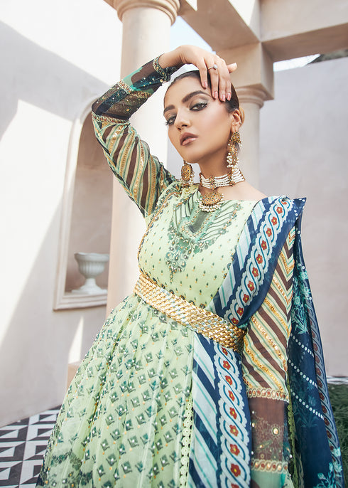 Printed Anarkali Frock