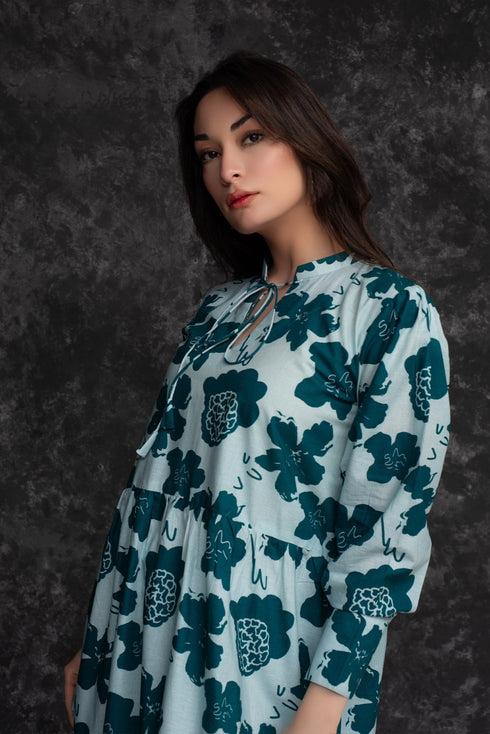 LONG TIER DRESS MYS 7