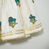 Little Girls Milky Blockprinted Gharara Set