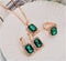 Green Necklace Set