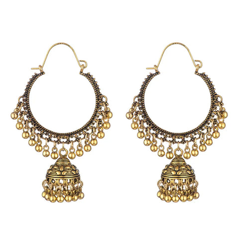 indian jhumka Nepal Bell meenakari jhumka