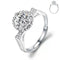 925 Sterling Silver 1 CT Round Solitaire Cubic Zirconia Engagement Ring
