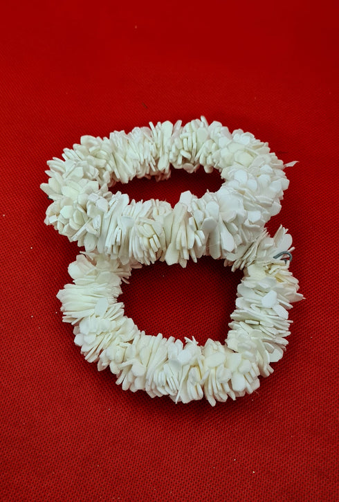 Artificial Gujray Pair Set, Indian Pakistani Artificial Flower Jewellery