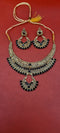 Premium Quality Handmade Necklace Set With Earrings, Mang tika.