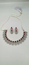 Kundan Necklace Set With Earrings, Indian/Pakistani Jewellery Set.