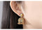 Multi Colour Zircon Jhumka Earrings Dangle Drop Earring