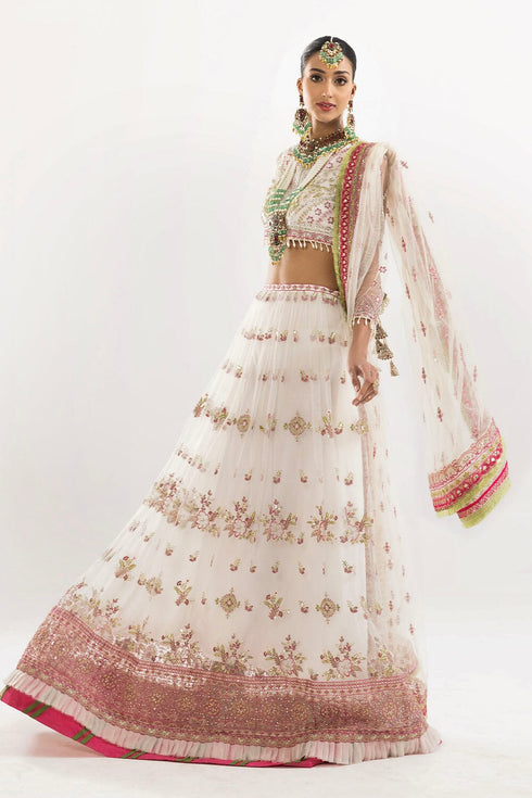 Stitched by Women Dresses | FIRDOUS (3 PIECE STITCHED LEHENGA)