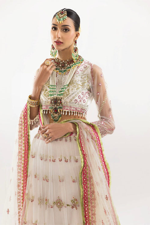 Stitched by Women Dresses | FIRDOUS (3 PIECE STITCHED LEHENGA)