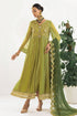 Stitched by Women Dresses | JAHANARA CHIFFON STITCHED KALIDAR FROCK)