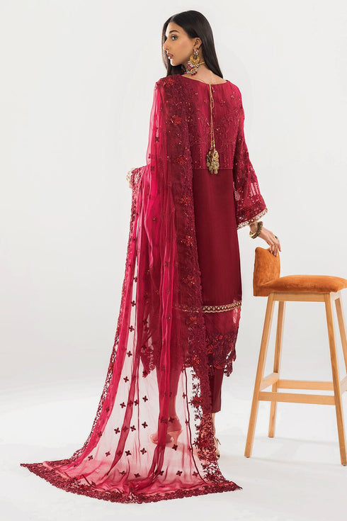 Stitched by Women Dresses | Trouser Shirt (3 PIECE CHIFFON STITCHED)