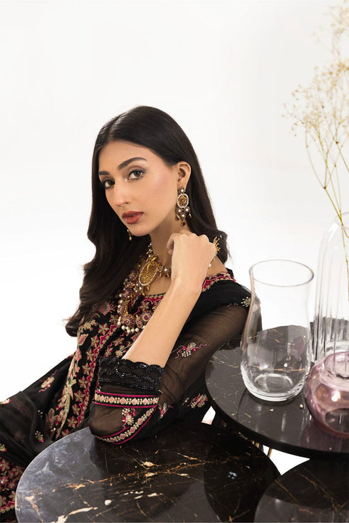 Stitched by Women Dresses | MUMTAZ (3 PIECE CHIFFON STITCHED)