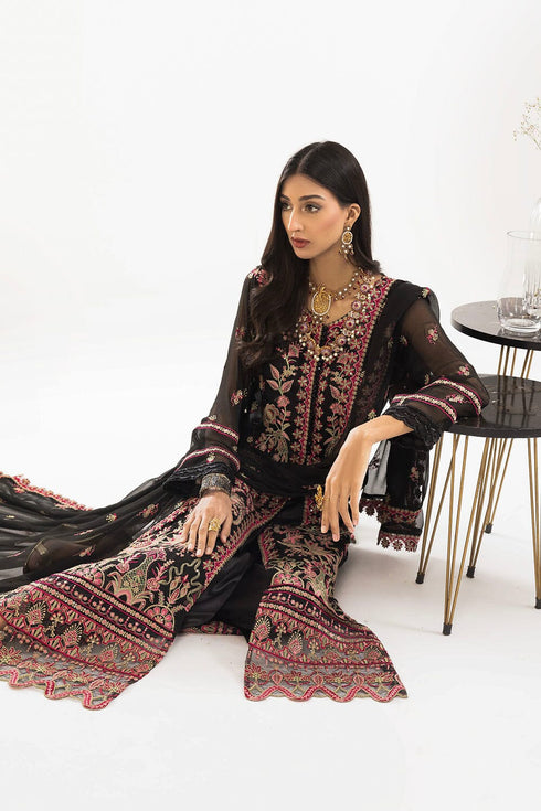 Stitched by Women Dresses | MUMTAZ (3 PIECE CHIFFON STITCHED)